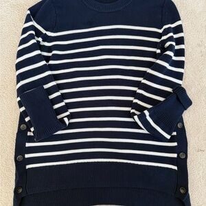 Tuckernuck Navy Striped Women's Sweater